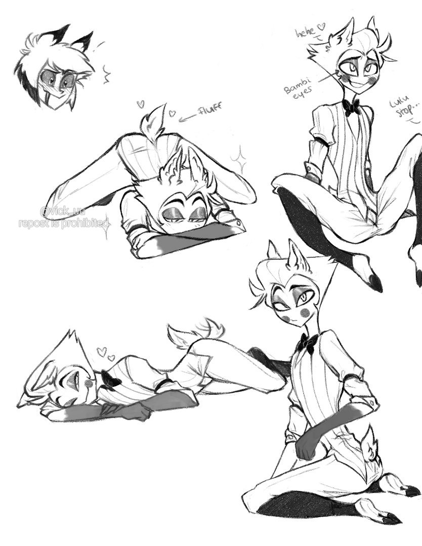 vick_uu's tweet photo. What are you seeing Al? #radioapple #AlastorHazbinHotel #LuciferMorningstar #LuciferHazbinHotel #appleradio https://t.co/xqwKh4PtPk