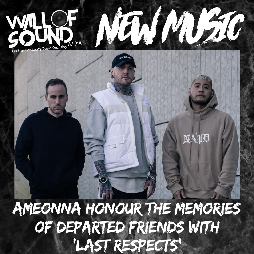 'When you hear this song, you’re going to think about that person you lost, and it’ll probably stir up a little emotion from within. It makes the song a little bit more powerful in a sense.' @ameonnamusic return with an ode to lost friends... wallofsoundau.com/2024/03/29/ame…