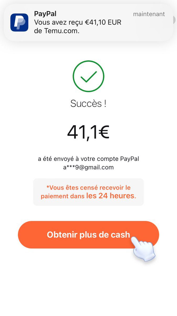 YoungfrenchT's tweet photo. 🌟 Découvrez la nouvelle strat’ de 2024 pour ce faire un peu (beaucoup) d’argent ! 💸

Je précise, il n’y a rien d’illégal. Simplement avec les cadeaux Temu! 😉

Cliquez sur le lien en commentaire si tu veux faire parties de l’aventure. 🚀💰

#Lerat2024 #RevenusSupplémentaires https://t.co/4qW5786N35