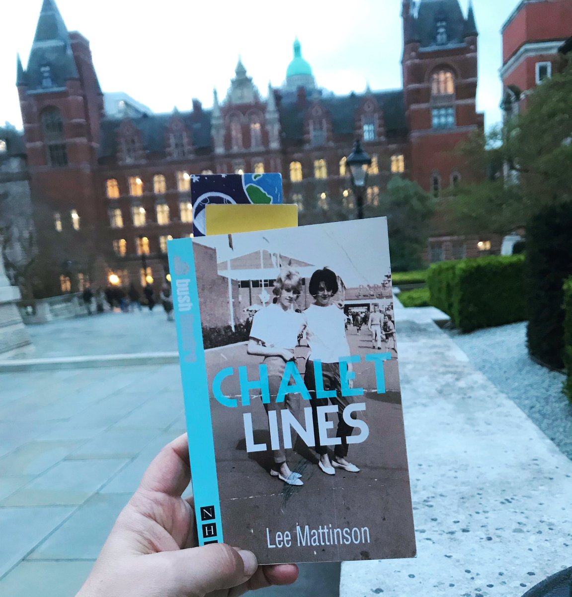 Play No 984 - Chalet Lines by Lee Mattinson. A shockingly funny journey through five decades of birthdays, weddings and hen dos, with plenty of hilariously lewd dialogue. #playreading #ChaletLines #LeeMattinson