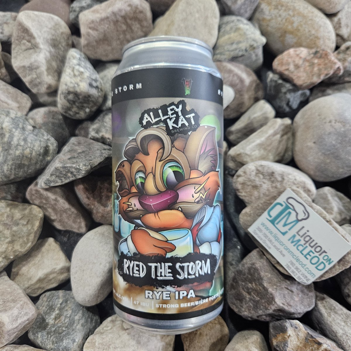 @alley_kat_beer Ryed the Storm IPA features spicy rye, malty sweetness, and balanced bitterness, creating a bold and complex flavor.

#alleykatbeer #sprucegrove #stonyplain #liquoronmcleod