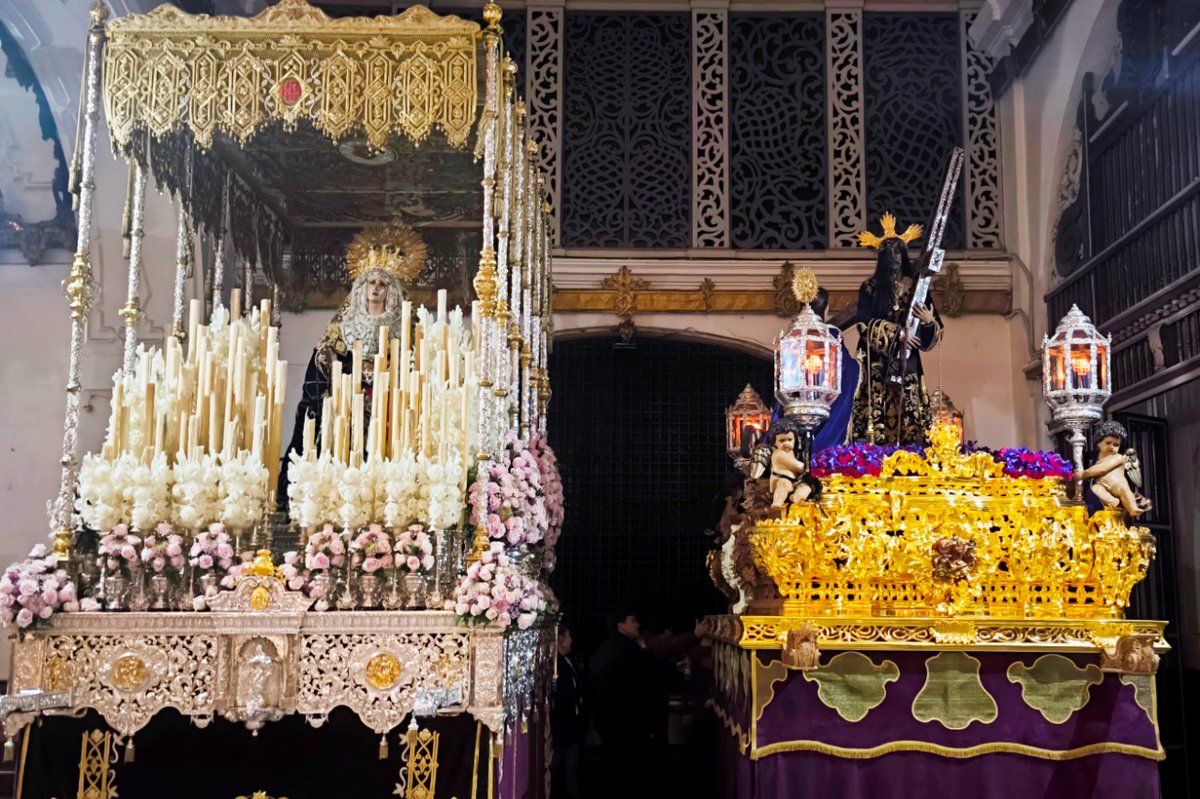 Y así despedimos nuestro Jueves Santo. Él y Ella lo quisieron así 💜💜🙏