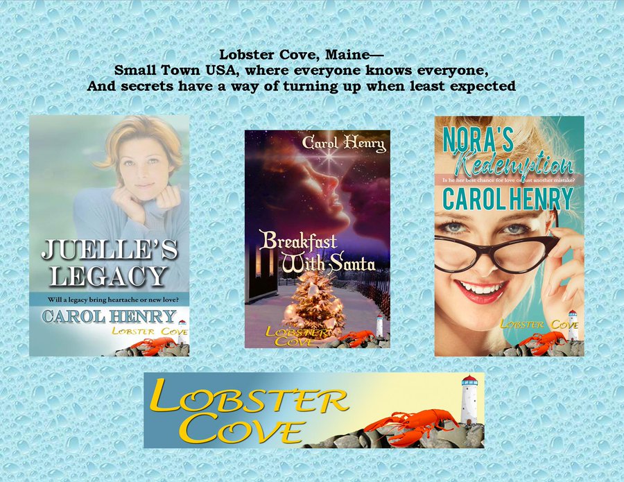 Cozy Small Town contemporary romance Lobster Cove trilogy has tongues wagging when friends, lovers, & rivals endeavor to overcome past heartaches in search of true love. @CarolAnnHenry; #WRPbks #AHAgrp; #romancenovels #contemporaryromance; @SINCnational; amazon.com/Carol-A.-Henry…