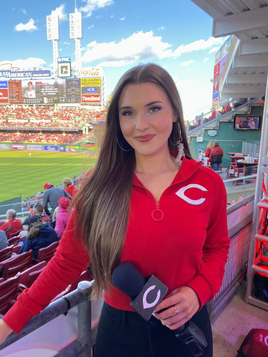 And this one belongs to the Reds… and I do too ☺️ it’s so crazy to think that today marks my third season with the team. I don’t know where all the time goes, but I’m so grateful I get to spend it here. Happy Opening Day!