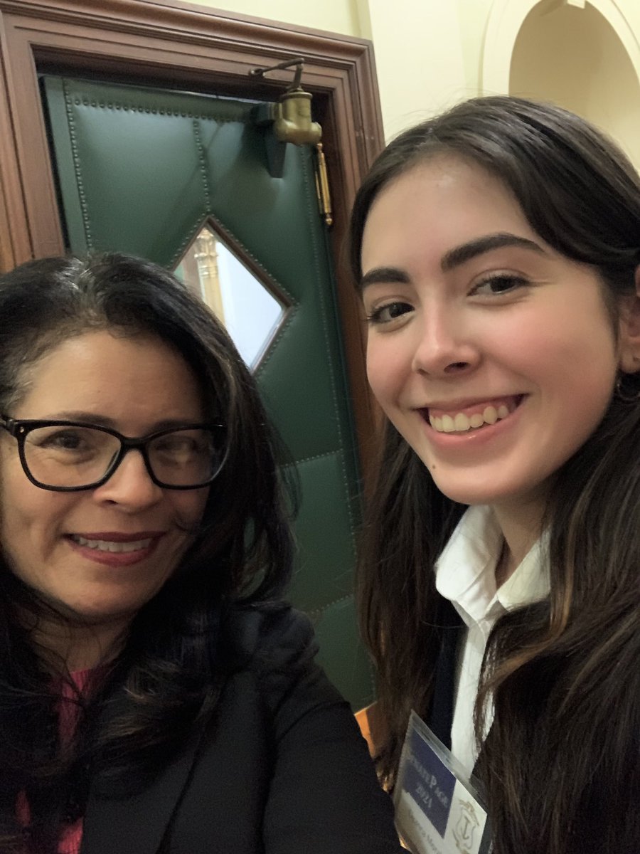 When you are at the State House, and see your niece, who is a Paige/intern in the Senate. Proud auntie moment. Also, a reminder that women and girls belong here and at the tables were decisions are made.