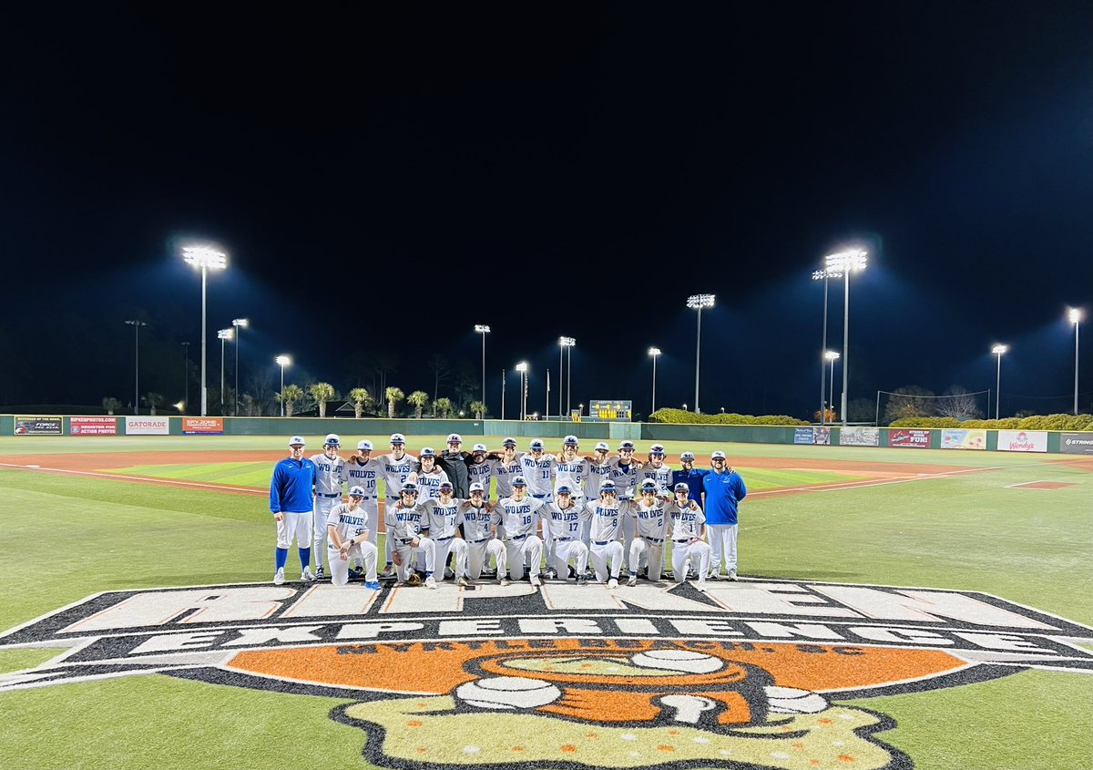 The Wolves are leaving Myrtle Beach 4-0! 

#OSOR 

🐺