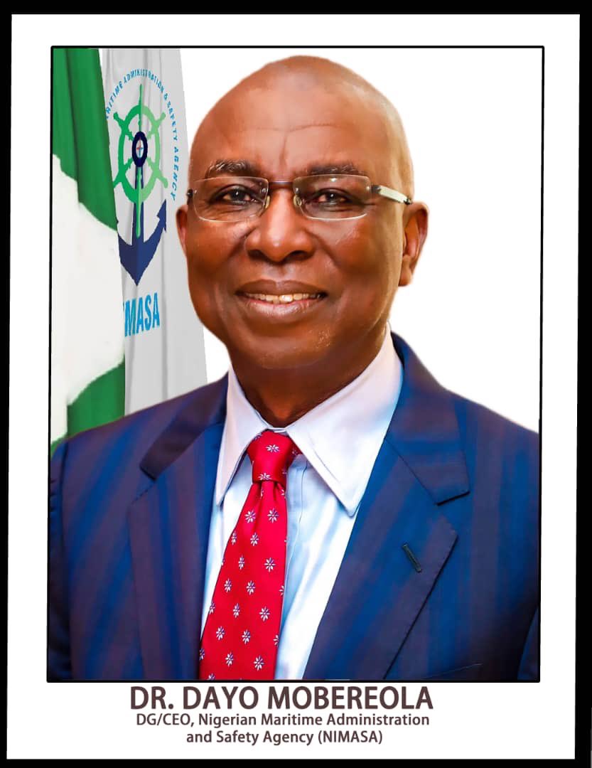 The Official Picture of the Director General/CEO of the Nigerian Maritime Administration and Safety Agency, #NIMASA Dr Dayo Mobereola.#TeamNIMASA