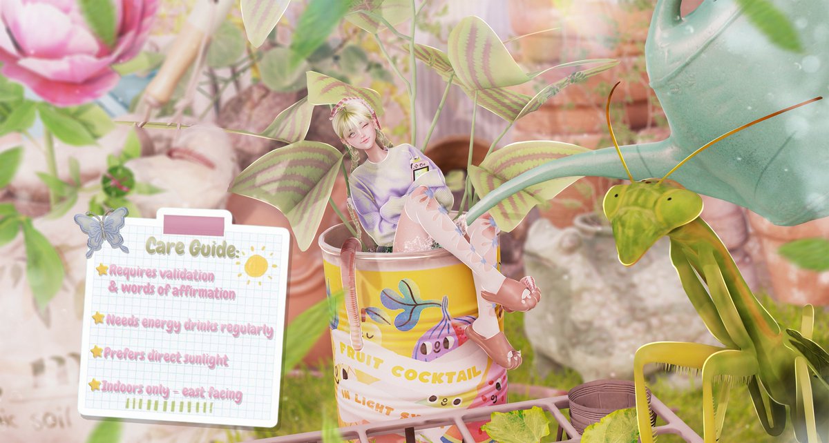 princessmeio's tweet photo. Grow like a flower, maybe my favorite ࣪ ˖🌱⊹ ࣪ ˖
#SecondLife #Kustom9 #LokiSL #Equal10
⸝⸝ https://t.co/Gd7WoPsFRn https://t.co/UP4JdipGbW