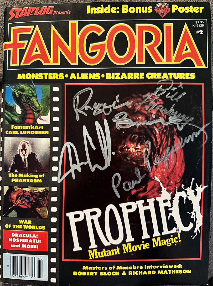 hellbenthorror's tweet image. (8 of 8) Thanks and congratulations to 45 years of PHANTASM, @don_coscarelli!