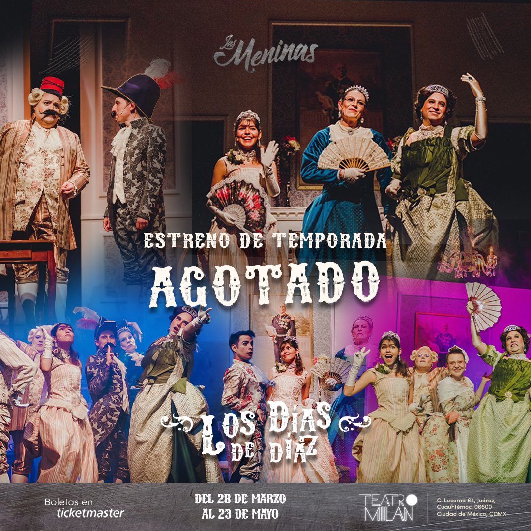 ¡Estamos muy alegres de tener Palacio lleno como cada temporada! 🙌🏼👑
Nos vemos a las 8:45 p.m. en  el <a href="/teatro_milan/">Teatro Milán</a> 
#JuevesDeMeninas #HaciendoHistoria #LasMeninas