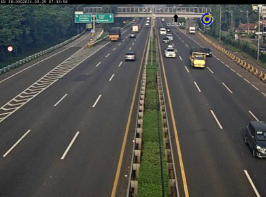 RadioElshinta's tweet photo. 07.44: Tol Jorr E KM 38 terpantau lancar kedua arah, cuaca cerah. 
via @PTJASAMARGA
#ElshintaLongWeekend https://t.co/87fYTs18AO