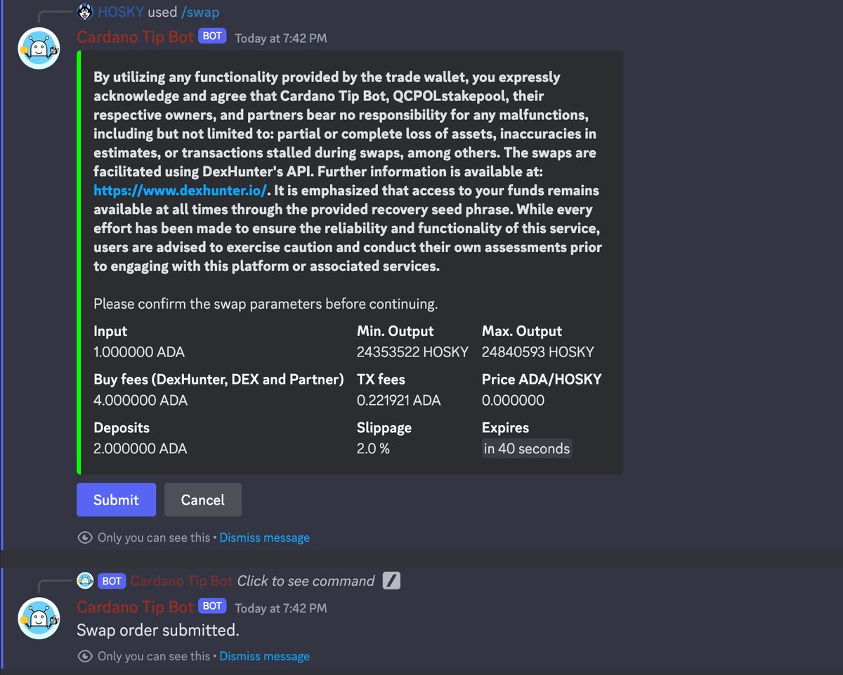 The <a href="/Cardano_Tip_Bot/">Cardano Tip Bot</a> is now the Cardano Tip &amp; Trade Bot!