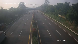 RadioElshinta's tweet photo. 07.47: Kondisi arus lalin di Tol Jorr W2U di KM 13 lancar kedua arahnya. 
via @MLJ_info 
#ElshintaLongWeekend https://t.co/7Ez3P0SZrW