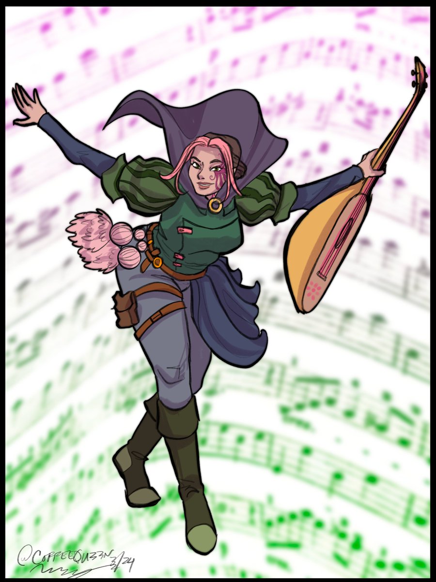 Gilmore~ #bard #dnd #dnd5e #dungeonsanddragons #ttrpg