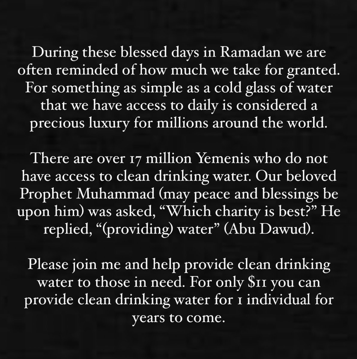 Donate: launchgood.com/wateryemen