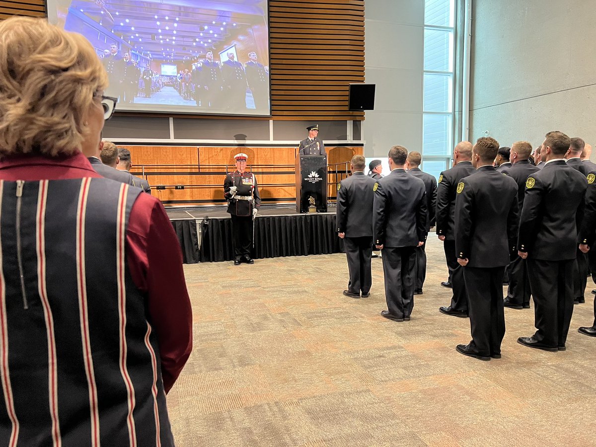 Congrats to Class 1-2024 @CGYFireFighters graduates and their families! Your heroic work is valued by all Calgarians. I'll keep advocating for proper funding to ensure you have what's needed to respond to emergencies and save lives. Thank you for your selfless service.