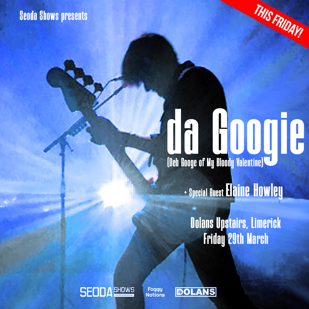 *** SHOW REMINDER - TONIGHT!!!! *** Da Googie ( Deb Googe of @MBVofficial ) + Special Guest @elaine_howley Dolans Upstairs Fri March 29th 2024( i.e. Tonight!! ) Tix from @mydolans , @TicketmasterIre & HERE NOW: dolans.yapsody.com/event/index/79… w/our pals @foggynotions 💚💚💚