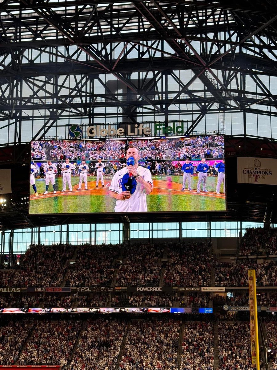 Outstanding job @WadeBowen! It’s baseball time in Texas once more. @Rangers