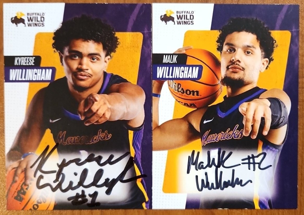 What's better than one Willingham card? Two Willinghams in card form.