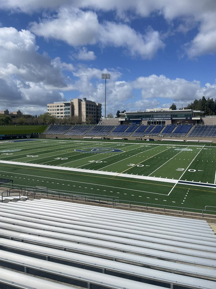 Always grateful to see another college 🙏🏼 @ucdavisfootball @westernpioneer1 @CoachDavidsonWH