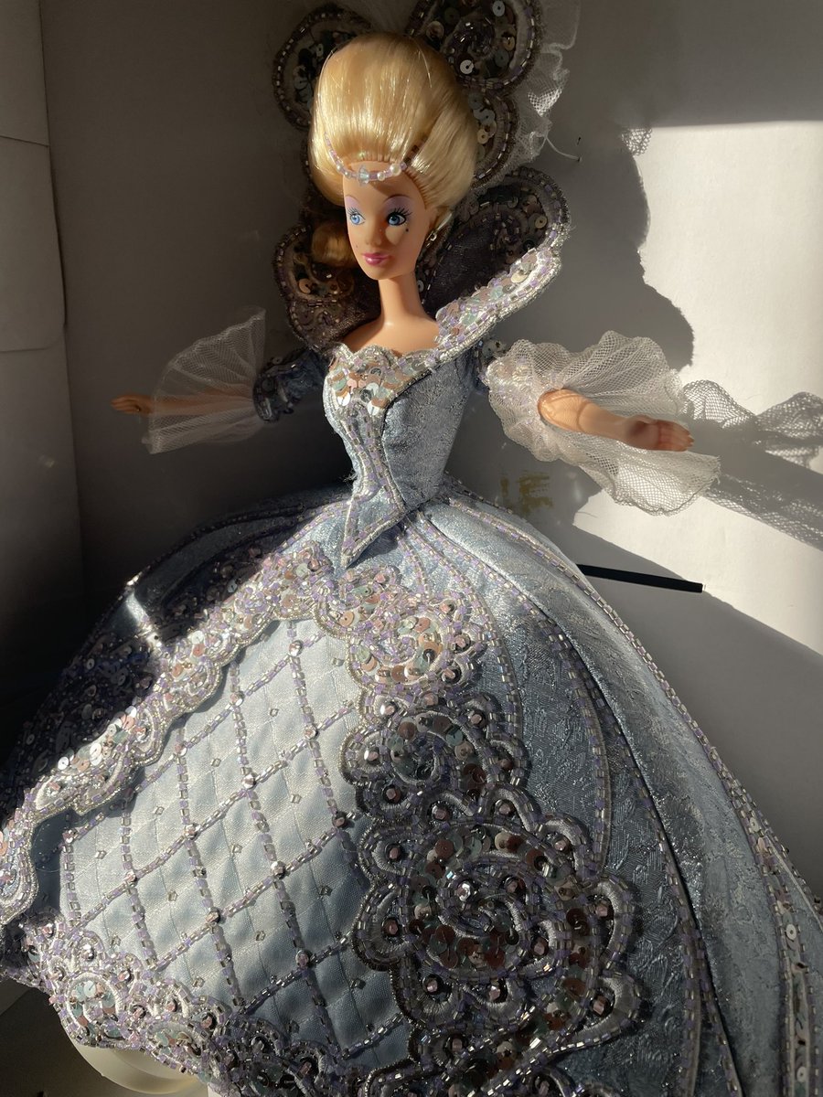 The love and craftsmanship that used to go into Mattel products is so breathtaking like THIS is a collector doll that is worth every penny
