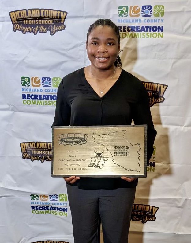 Congratulations to our #40 Christyonna Jackson Richland County High School Player of the Year Finalist