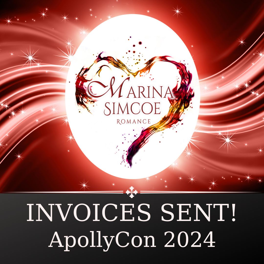 It took me forever, but I finally sent all invoices out! I also organized and sorted all the books by  orders. I know, it's scary how efficient I can be.😆   #apollyCon #ApollyCon2024