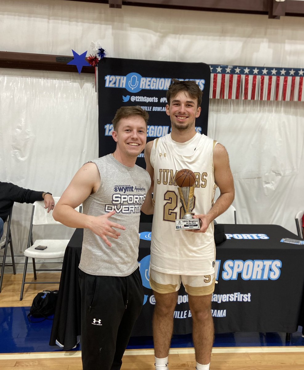 Nate Johnson (@n8_johnson_) on Twitter photo Huge shoutout and thank you to <a href="/12thSports/">12th Region Sports Network</a> for having me out for their “Friends of 12th Region Media game.”
Had an absolute blast!
Best of luck to the players tomorrow in the All-Star games! If you can make it out to DCA, DO IT! Huge shoutout and thank you to <a href="/12thSports/">12th Region Sports Network</a> for having me out for their “Friends of 12th Region Media game.”
Had an absolute blast!
Best of luck to the players tomorrow in the All-Star games! If you can make it out to DCA, DO IT!