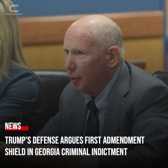 In a courtroom battle in Atlanta, Steven H. Sadow, Donald Trump’s lead defense lawyer, contends that the former president’s remarks on the 2020 election, protected by the First Amendment, should dismiss his criminal indictment. However, Fulton County prosecutors assert that