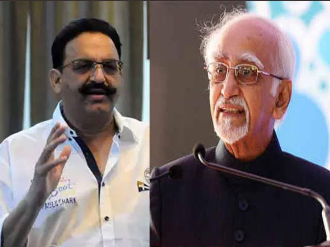 MithilaWaala's tweet image. Mafia turned neta #MukhtarAnsari who k!lled hundreds of people and did all short of crimes was the cousin of former Vice President #HamidAnsari .

The same Hamid gave &apos;Dara Hua Musalman&apos; statement, obviously such musalman who do crime are scared in Modi - Yogi rule