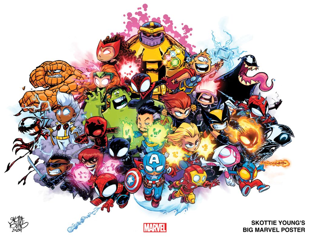 Marvel celebrates 20 years of Skottie Young with new covers, posters and more: tinyurl.com/yntzmszx