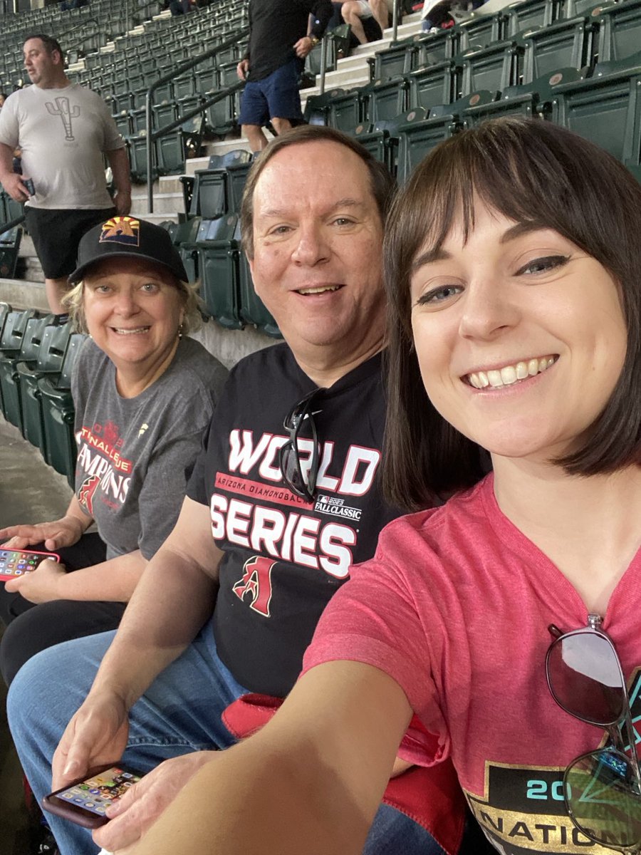 MaryBethFaller's tweet image. Opening Day! #GoDbacks!