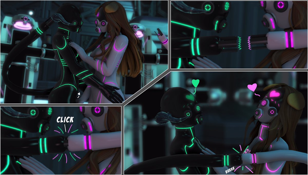 VioletBarks's tweet photo. When Mistress is away, the drones will play 😈💜

|| #ffxivnsfw #ff14nsfw #gposersNSFW || https://t.co/zo1pmLGxl2