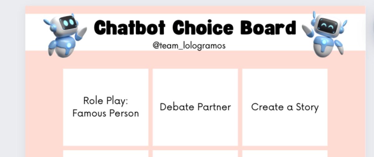Chatbots in Your Classrooms by LTL Contributor Noemí Rodríguez for Language Teaching Lab
languageteachinglab.com/chatbots-in-yo…

Check it out!

@team_lologramos <a href="/LangTeachingLab/">LanguageTeachingLab</a>