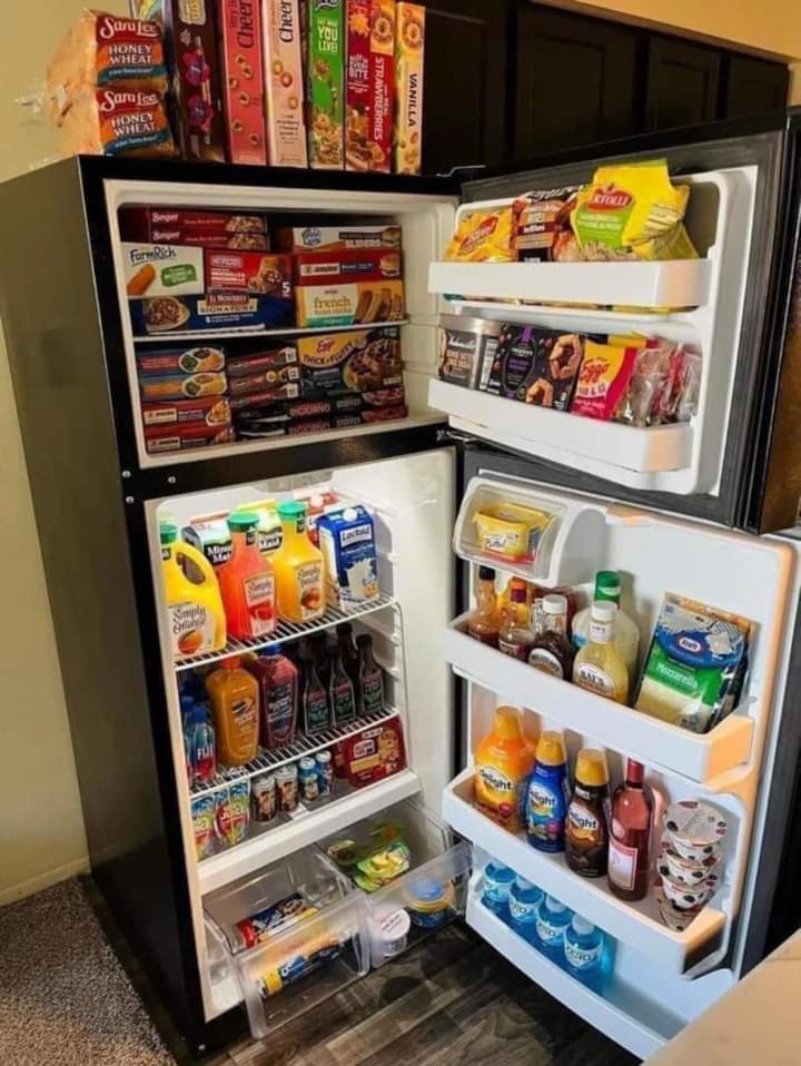 What's your first thought when you see this fridge?🧐