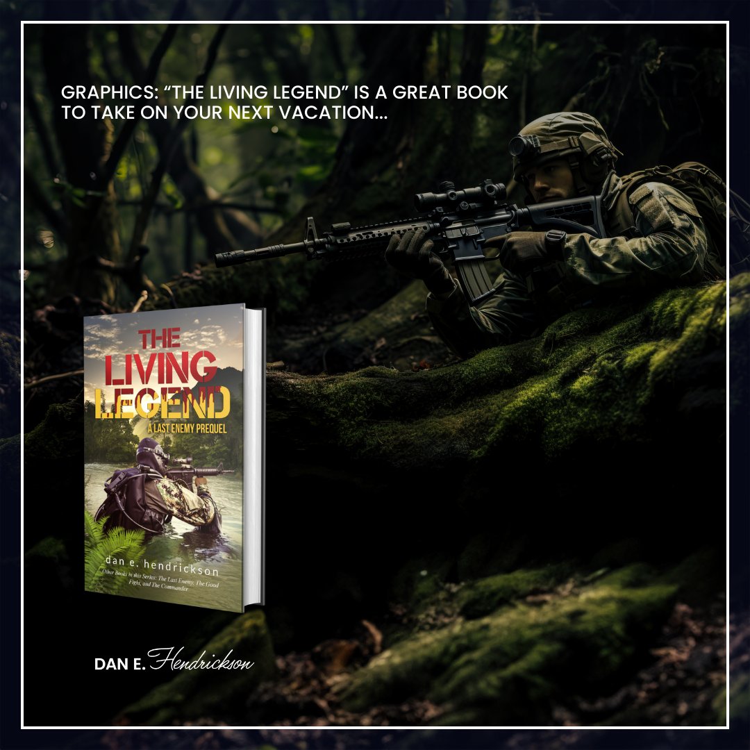 Have you picked out the books to read for your next vacation? Start with 'The Living Legend.' It's a prequel to my Last Enemy series. danehendrickson.com/product/the-li… #danehendrickson #whattoreadnext #bookseries
