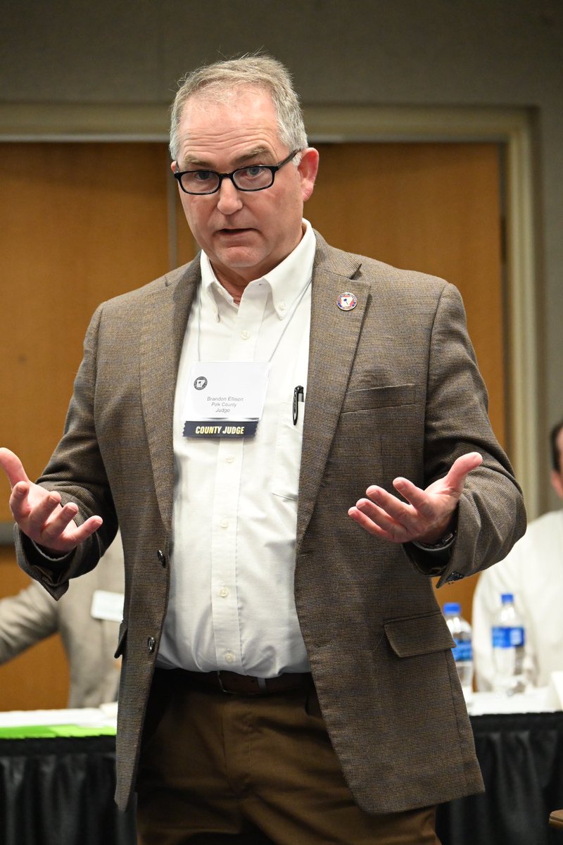 The County Judges’ Association of Arkansas Spring meeting continued this afternoon with many great speakers, much informative content, and lively Q&As. Tune in tomorrow for pics from the final day of this conference. #arcounties