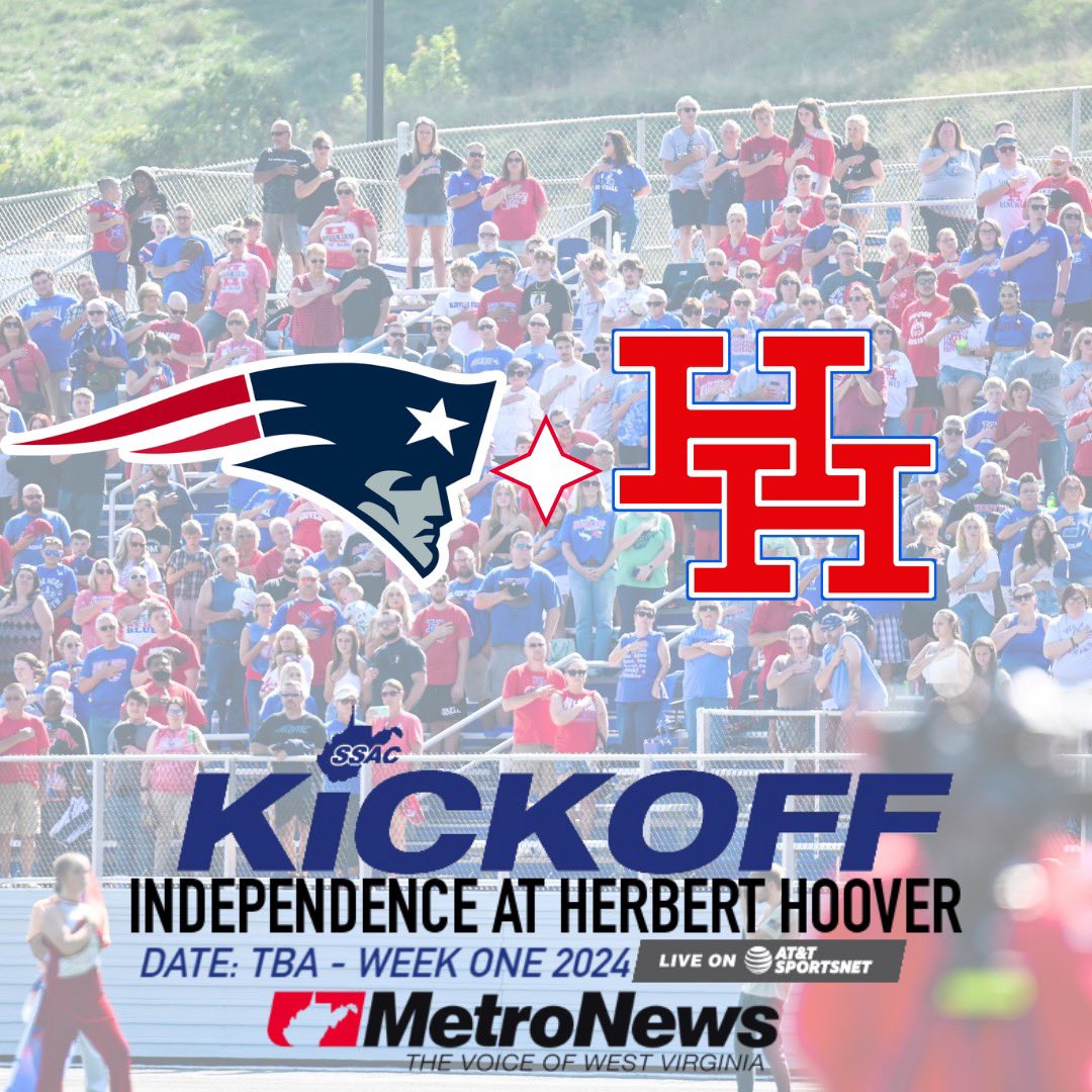 Herbert Hoover have been selected for MetroNews SSAC Kickoff Game to start the 2024 season! MetroNews will carry two of West Virginia’s premier AAA football programs for a live broadcast to start the 2024 season when Herbert Hoover plays host to Independence at Husky Stadium.