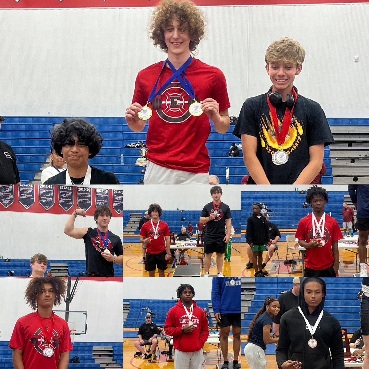Boys Weightlifting took second place today in the FHSAA District Meet in both Olympic and Traditional.