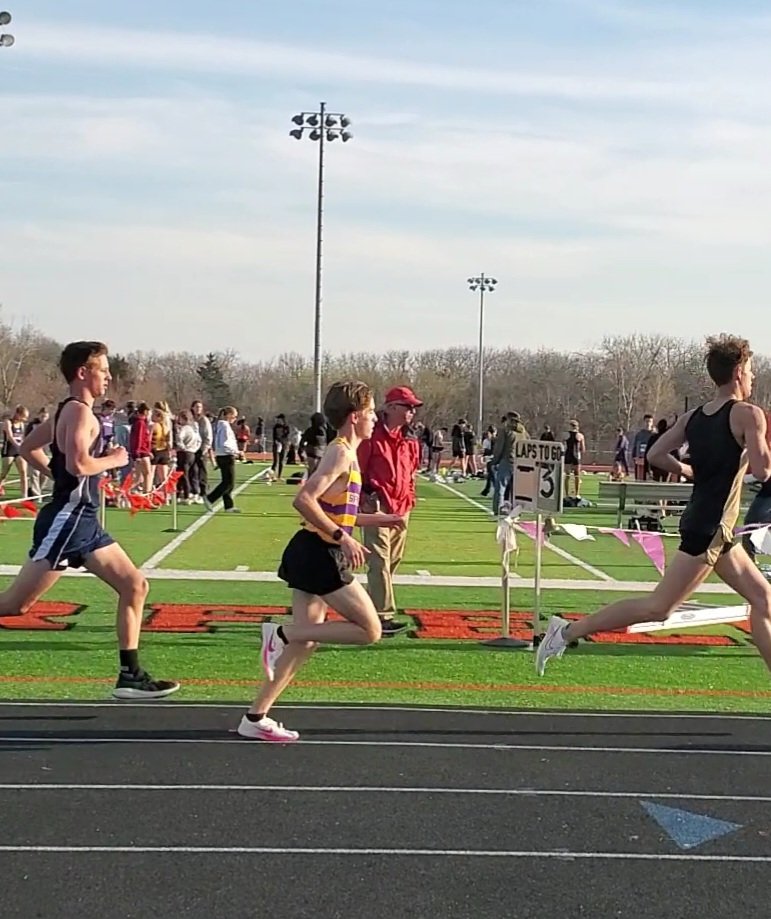 updateDYL's tweet photo. First track meet of 2024.  Ran the 4x800, team finished 1st and Dylan ran a 2:09.  He also ran 1600m finishing 3rd with a 4:50.  Great start to the season! https://t.co/QACaZqUld7