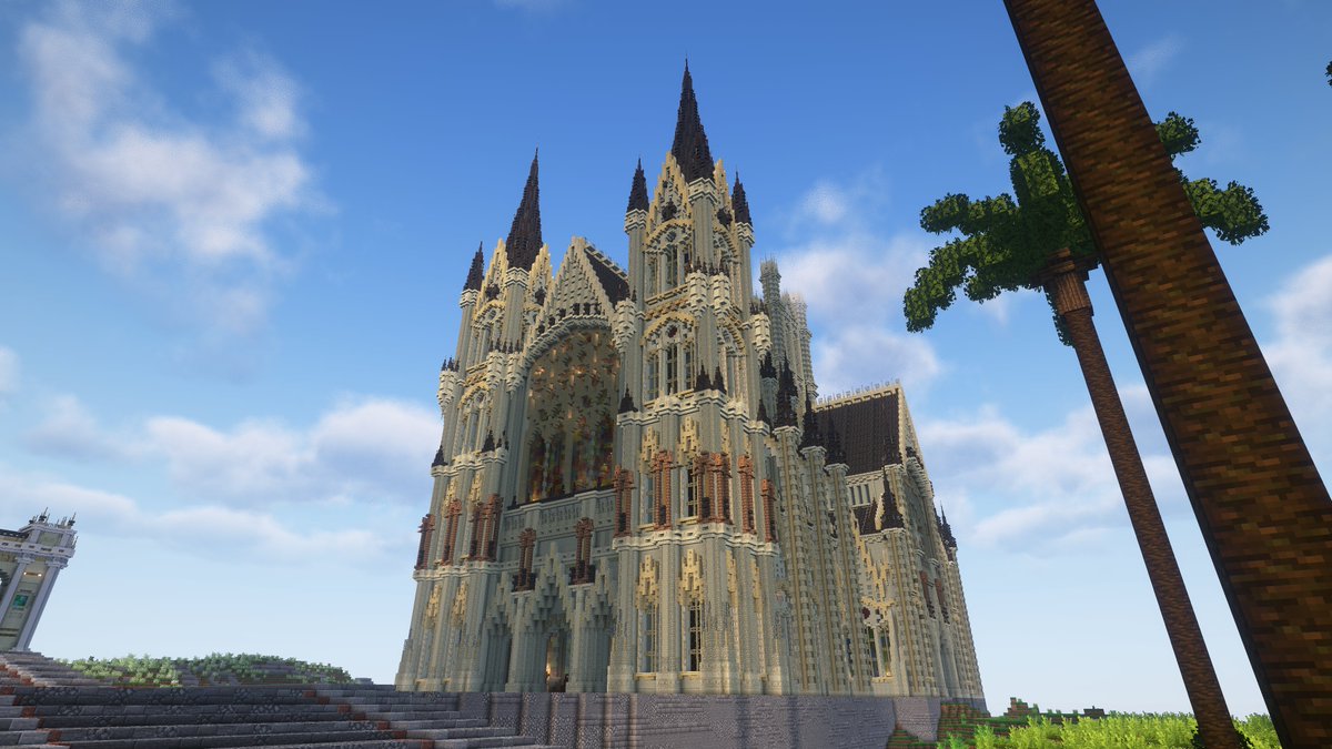 Começando as atividades com a Catedral de Sainte Joane do meu Reino de Aldazia, do <a href="/KryasMc/">Kryas Studios</a>  ⛪️