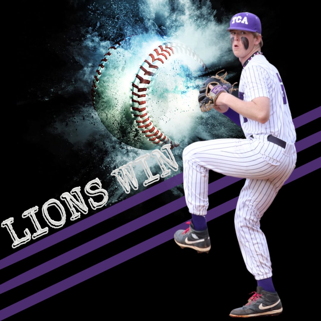 Lions get the 6-0 win over Hinsdale South (Illinois) Max Richardson 7 innings pitched, 0 Runs, 3 SO, 0 BB Offensive leaders: @MaxRich2026 2 for 4, 2B, 3 RBI @HarrisonVance4 1 for 3, RBI John Brooks 1 for 2, RBI @haydenhogue @TCABaseball1 @TCA_Lions @731preps @preps_sun