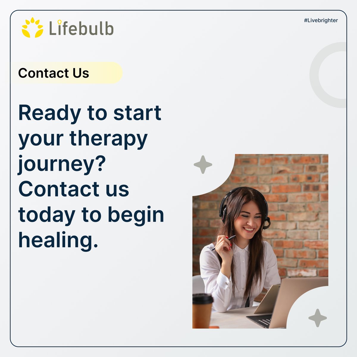 Ready to heal, grow, and thrive? 🌟 Begin your therapy journey with Lifebulb today. Connect with us at lifebulb.com/contact-us to find your perfect therapist or counselor match.

#MentalHealth #HealingJourney #Lifebulb #FindSupport