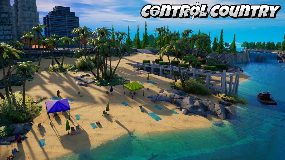 hispano_team's tweet photo. Aquí les enseñamos la playa de Control Country, nuestro rolplay de Fortnite Creativo, esta es la zona más tranquila de todo el mapa, más información en nuestro discord: https://t.co/uGn9zwqNwe 
#FortniteCreative #Fortnite #ControlCountry https://t.co/tYi64qCXUo