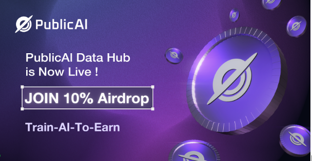 早期零撸项目 <a href="/PublicAI_/">PublicAI</a>，10%的代币会用于空投
先说个题外话
最近发了些AI项目的交互，主要原因AI项目属于下一个热门炒作赛道，为下个热门叙事做好埋伏，融资项目先行

项目背景强：
PublicAI 已经集成在Solana Mobile上，200万美元种子轮融资（Solana 基金等参投），去年SOLANA黑客松的冠军项目