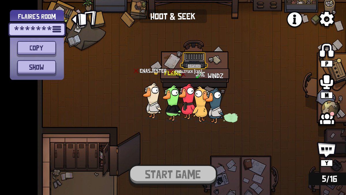 Streaming Goose Goose Duck
twitch.tv/mflaire47
twitch.tv/mflaire47
twitch.tv/mflaire47