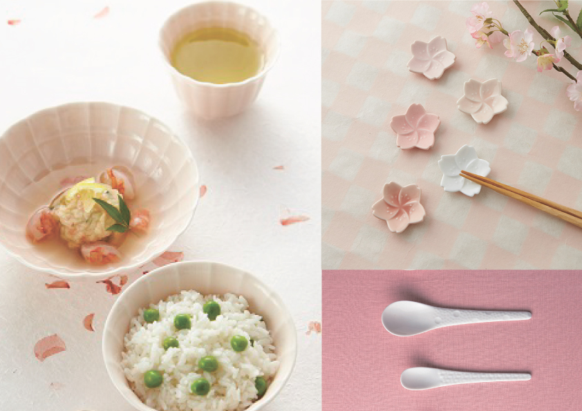 ［#EdoTokyoKirari]  The Ninben Nihonbashi main store is currently holding the 'Spring Utsuwa Market.'.  Feel the arrival of spring by serving dishes made with dashi in a cherry blossom-colored bowl.  en.edotokyokirari.jp/news/food/ninb… #Ninben #driedbonitoflakes #Minoyaki