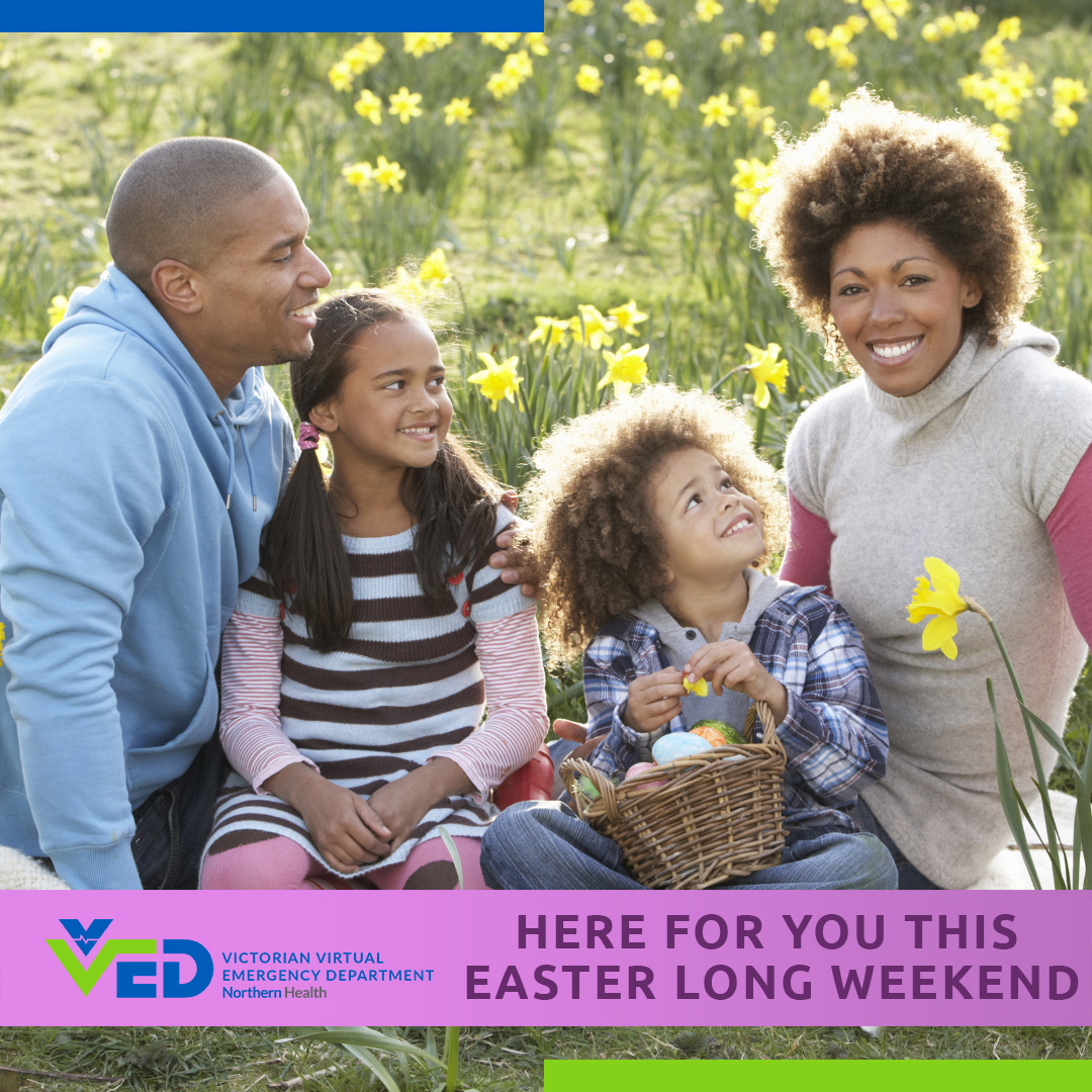May your Easter long weekend be filled with egg-citement! Rest assured, VVED is here 24/7, just like the Easter bunny, ready to hop to your aid for any medical needs. 🏡🚑 #VVED #LongWeekend #VirtualED #EasterWeekEnd #Easter