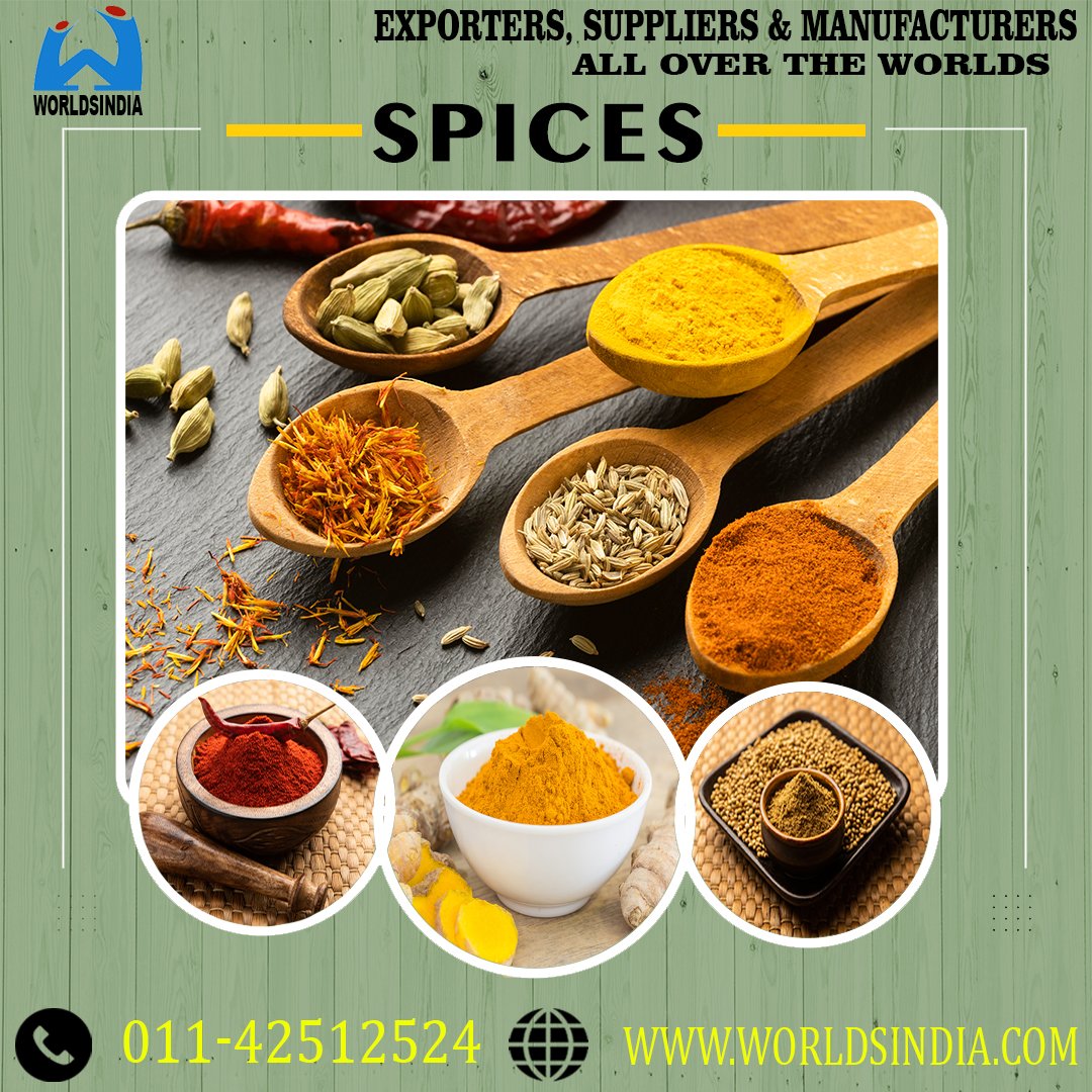 india_worlds's tweet image. #SpiceSuppliers #SpiceWholesalers #SpiceDistributors #SpiceExporters #BulkSpiceSuppliers #QualitySpices #OrganicSpices #EthicallySourcedSpices #GlobalSpiceMarket #SpiceIndustry #SpiceTraders #SpiceImporters #SpiceBusiness #PremiumSpices #SpiceTrade