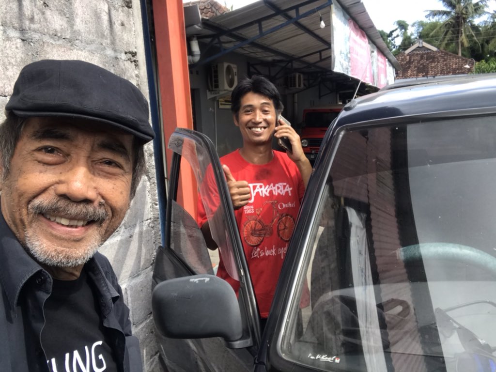 Jumpa Sahabat Fotografi, Nano Tronter. Fotografer sekaligus Mekanik Mbil handal...!